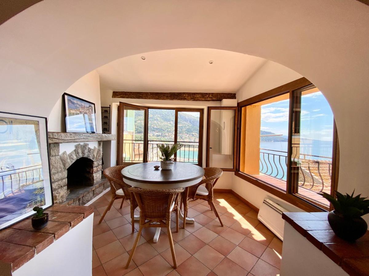 Vieux Chateau, Vue Mer Мантон Екстер'єр фото
