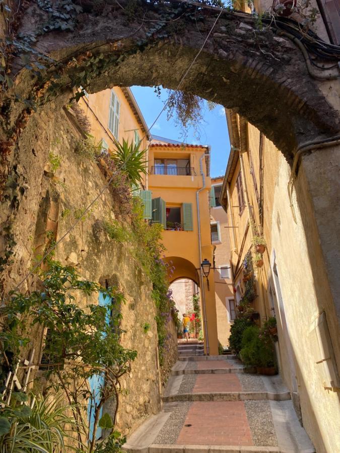 Vieux Chateau, Vue Mer Мантон Екстер'єр фото