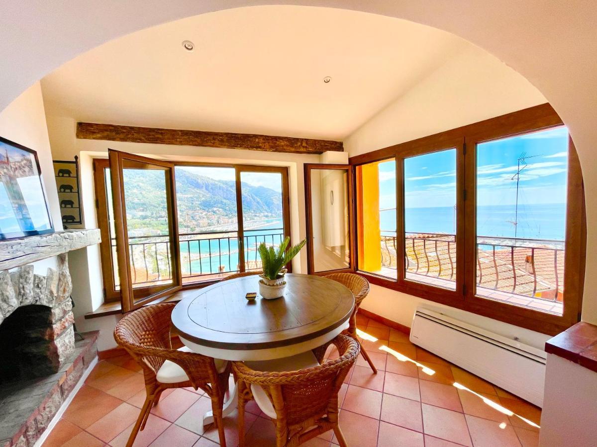 Vieux Chateau, Vue Mer Мантон Екстер'єр фото